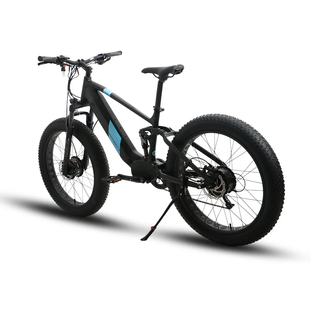 Eunorau DEFENDER-S eBike 750W DUAL Bafang Motors 15Ah Battery 6 Months Free Service