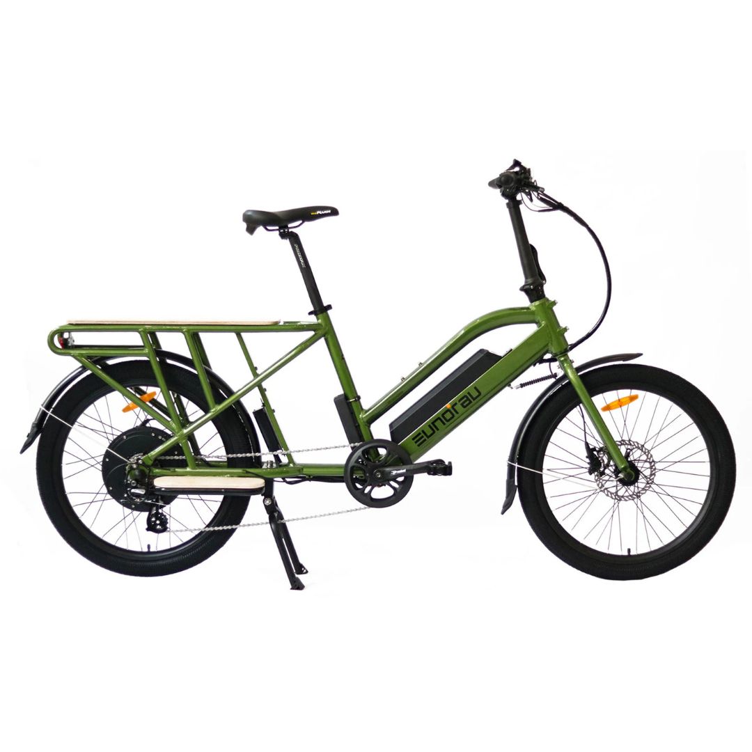 Eunorau MAX-CARGO eBike 250W Motor 14Ah Samsung Battery 6 Months Free Service