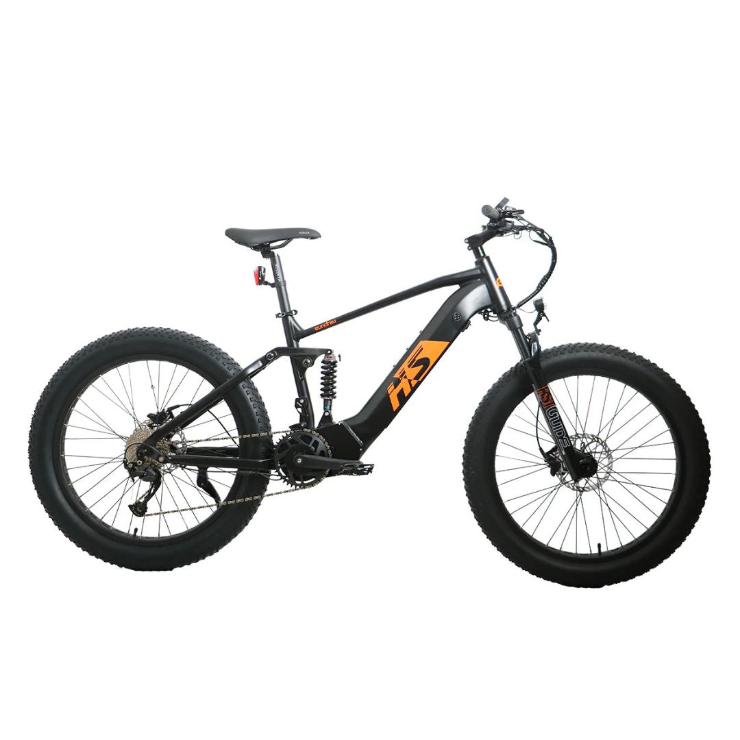 Buy 1 Get 1 Free Eunorau Fat-HS eBike 1000W Mid Motor 15Ah battery 6 Months Free Service