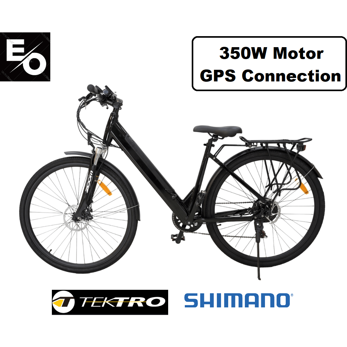 Electric Bike Veloz Forever Unisex step through 350 Watts  29"/700 Full  city equipment Six months free service - EOzzie Electric Vehicles