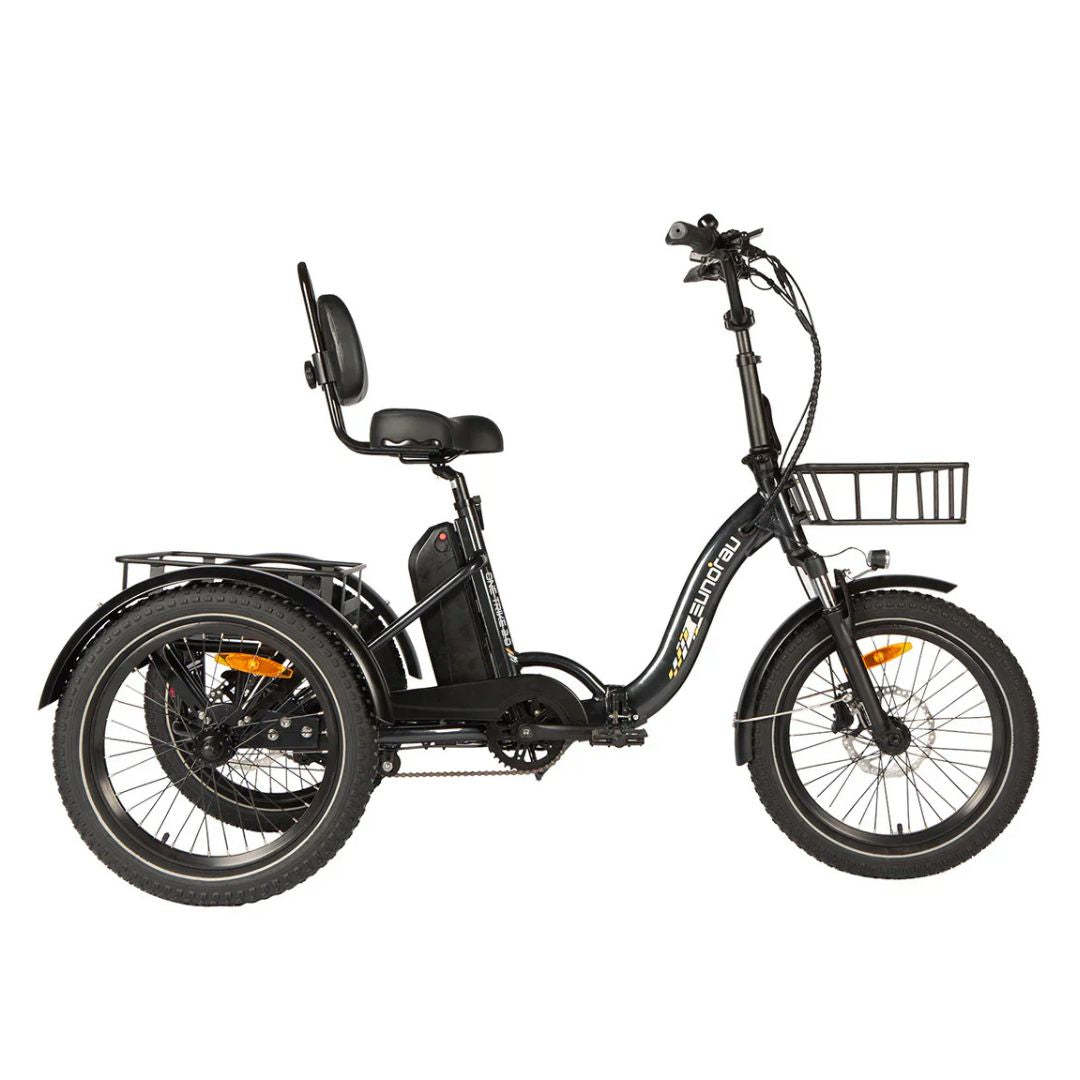 Eunorau ONE-TRIKE 2.0 eTrike 250W Motor 14.5Ah Battery 6 Months Free Service