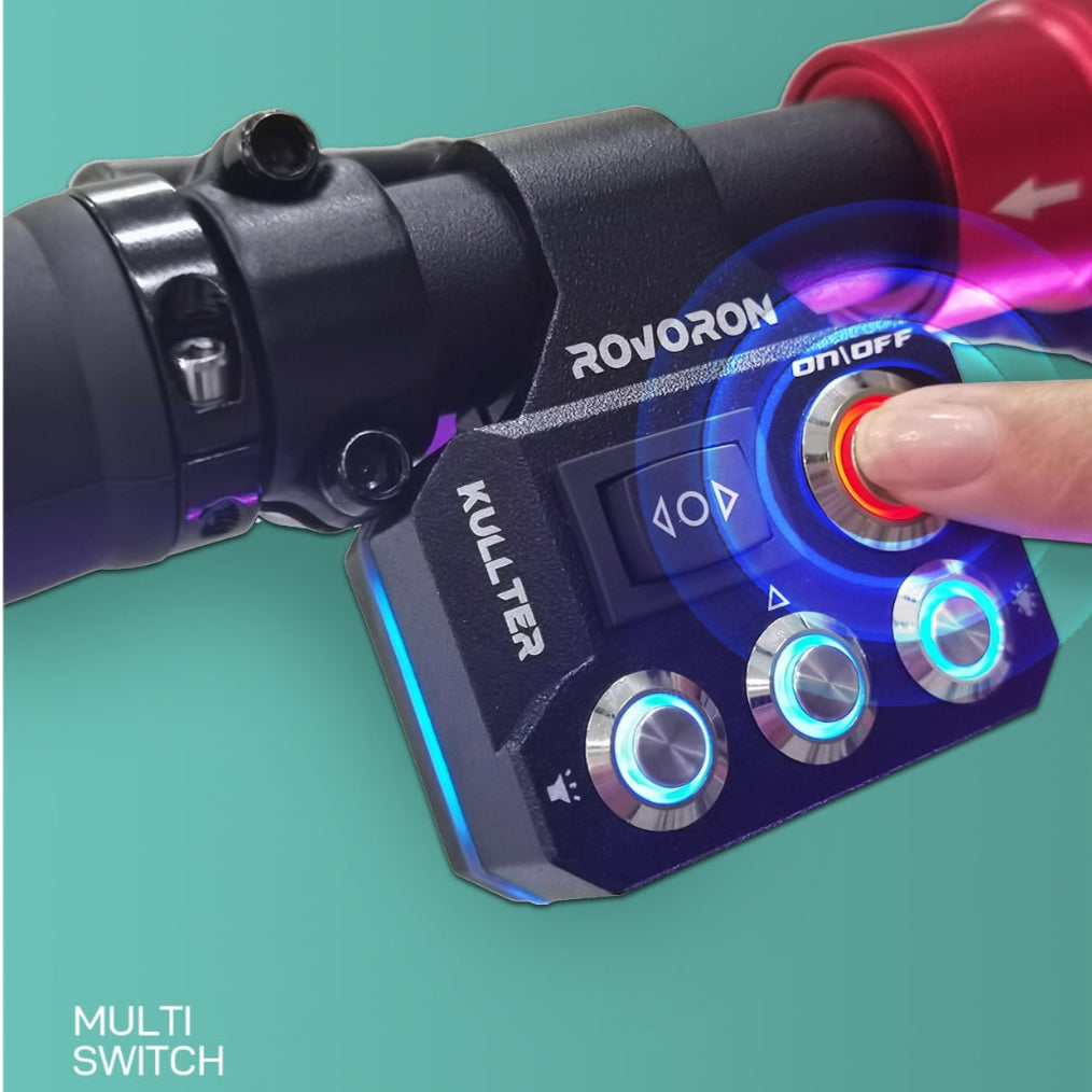 Dualtron Rovoron Kullter Luxury eScooter 30ah Battery 80 kph 6 Months Free Service