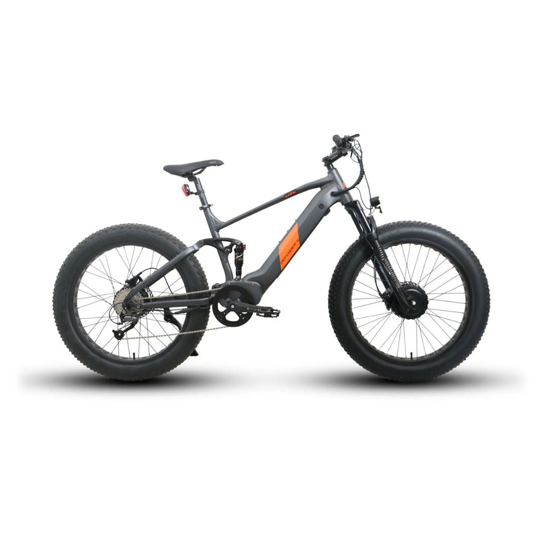Buy 1 Get 1 Free Defender-S & Fat-HS eBike 1000W Mid Motor 15Ah battery 6 Months Free Service