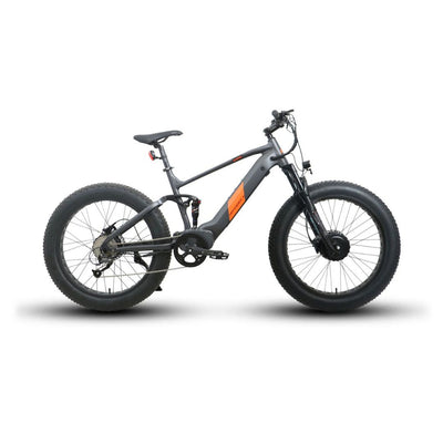 Buy 1 Get 1 Free Defender-S & Fat-HS eBike 1000W Mid Motor 15Ah battery 6 Months Free Service