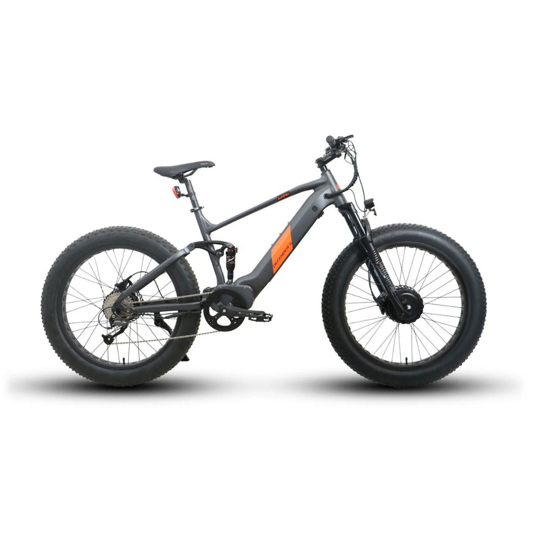 Buy 1 Get 1 Free Defender-S eBike 1000W Mid Motor 15Ah battery 6 Months Free Service