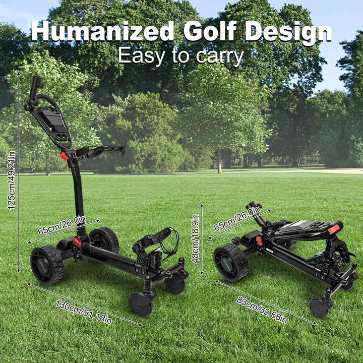 Veloz T3 Golf Electric Trolley Bluetooth Remote Control Follow Golf Car