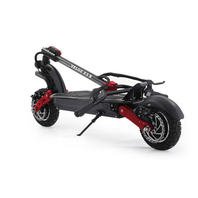 Electric Scooter VELOZ X2 Dual Motor 2400W peak 65 KM/HR 18/23Ah Battery Hydraulic brakes All Terrain 6 Months Free Service - EOzzie Electric Vehicles