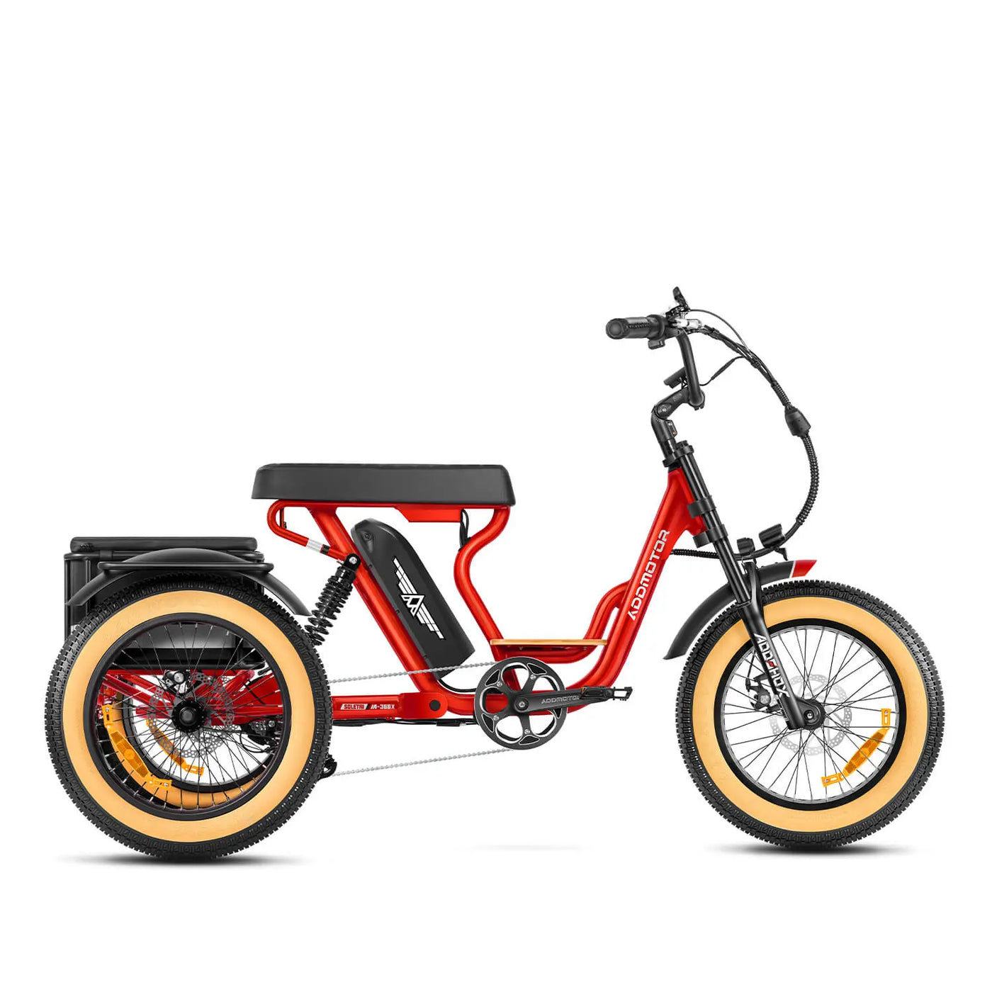 Addmotor M-366X Electric Trike Full-Suspension 6 Months Free Service