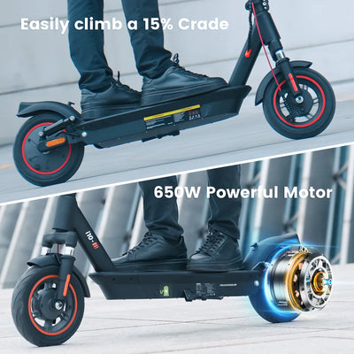 Veloz i10 Fox Runner eScooter Free Bag 600W Motor + Dual Suspension 6 Months Free Service