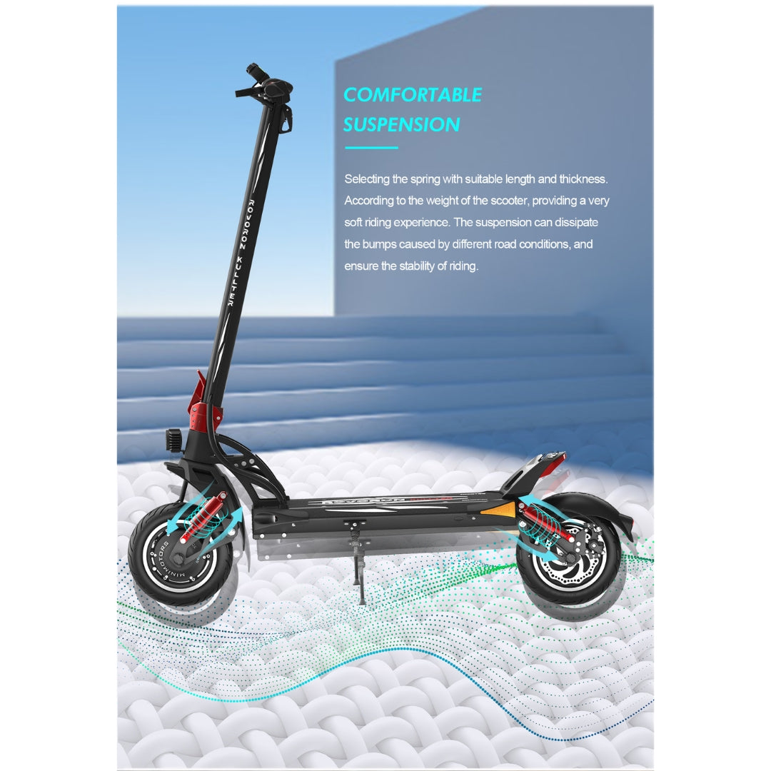 Dualtron Rovoron Kullter 23Ah LG Battery 4000W motors 6 Months Free Service