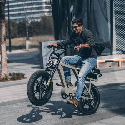 Eunorau Flash eBike 1000W Mid-Motor 16Ah Battery 6 Months Free Service