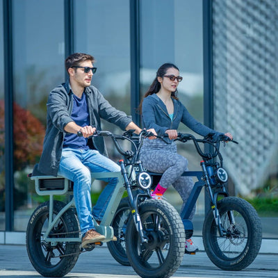 Eunorau Flash eBike 1000W Mid-Motor 16Ah Battery 6 Months Free Service