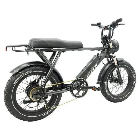 Viper Cruiser Electric Bike 2024 Fat Tyre 750W 17AH Samsung Battery 6 Months Free Service