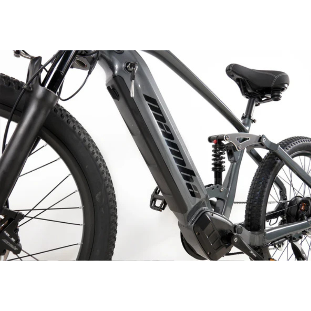 Mamba Explorer AWD Dual Motor 48v750w Fat Tyre E-Bike Dual Suspension