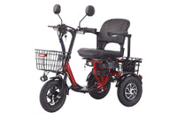 Veloz ES3 12" Electric Tricycle – Dual 250W Motor 40km Range 6 Months Free Service
