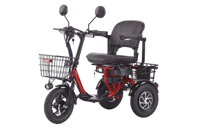 Veloz ES3 12" Electric Tricycle – Dual 250W Motor 40km Range 6 Months Free Service