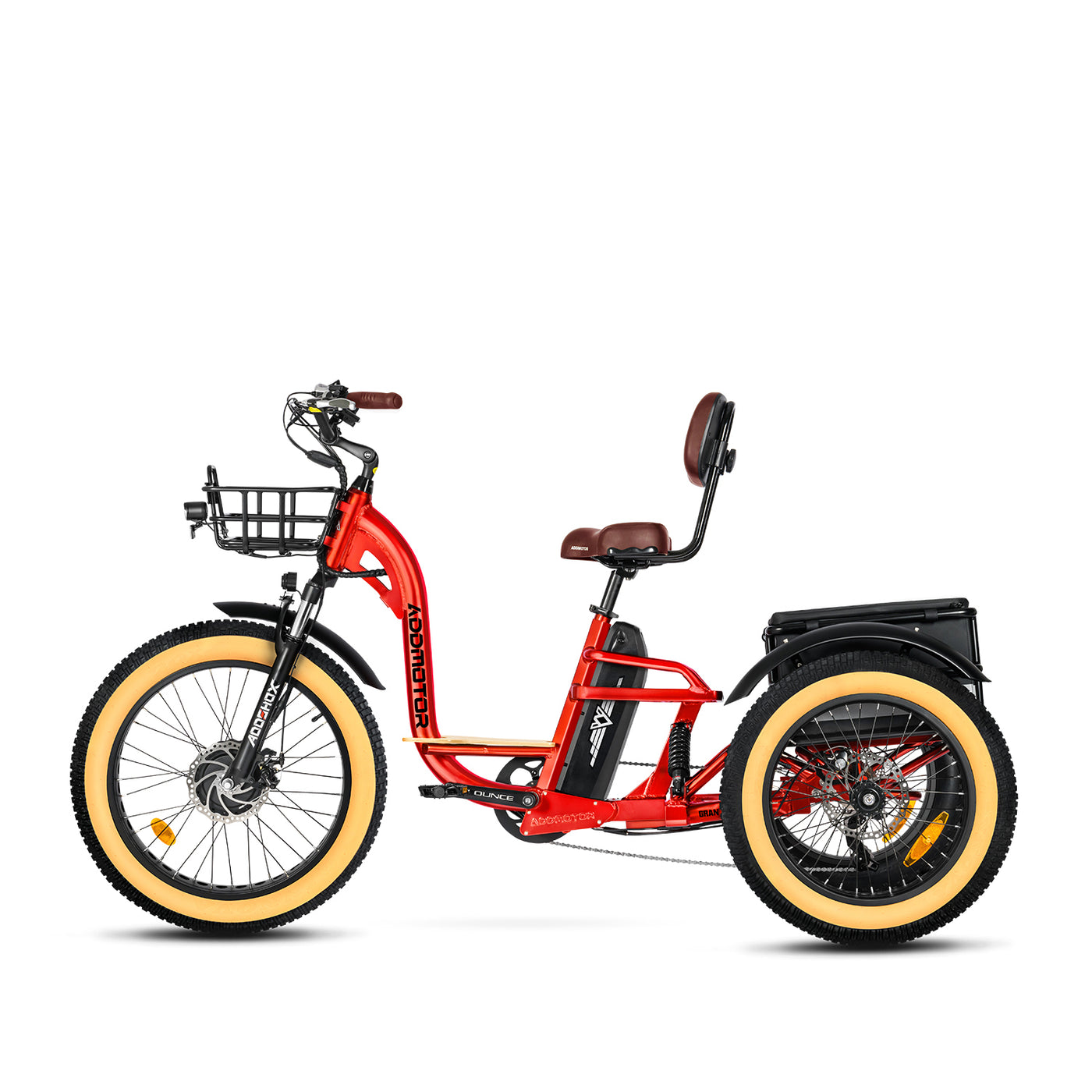 Addmotor Grandtan X Full-Suspension Electric Trike 6 Months Free Service