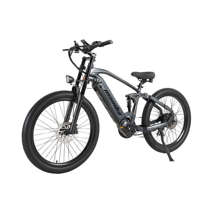 Mamba Explorer Electric Bike Semi Fat Tyre Dual Suspension Rear Rack