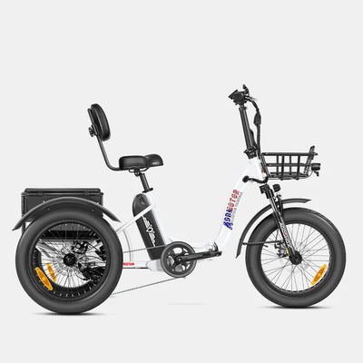 Triketan M-330F Folding Electric Trike 6 Months Free Service