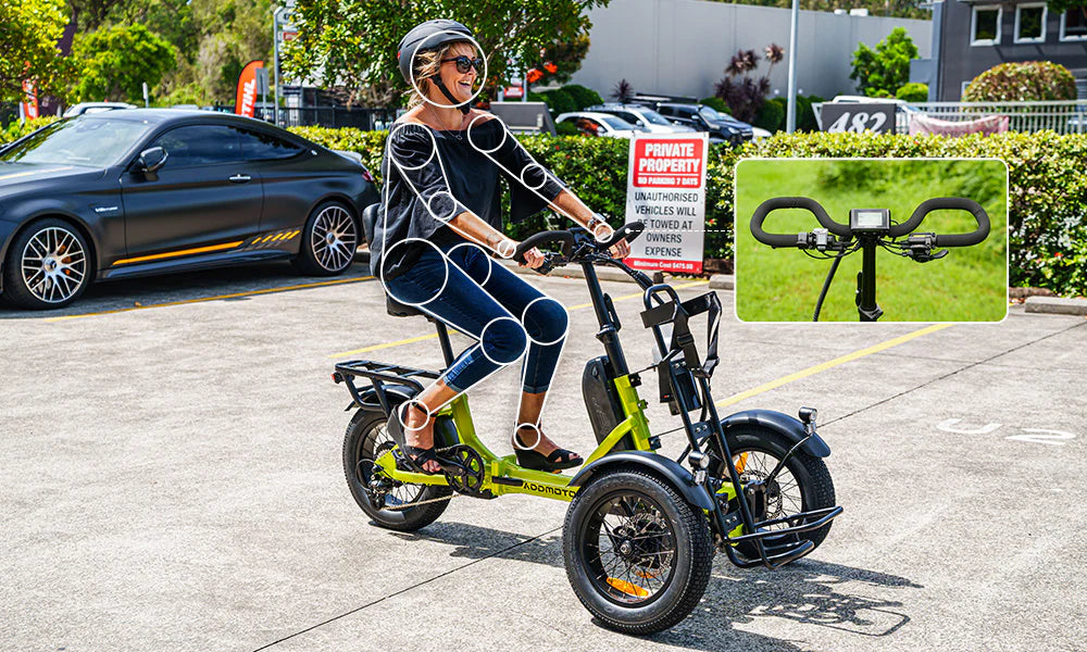 SpytanX Reverse Addmotor Golf Cargo Electric Trike 6 Months Free Service