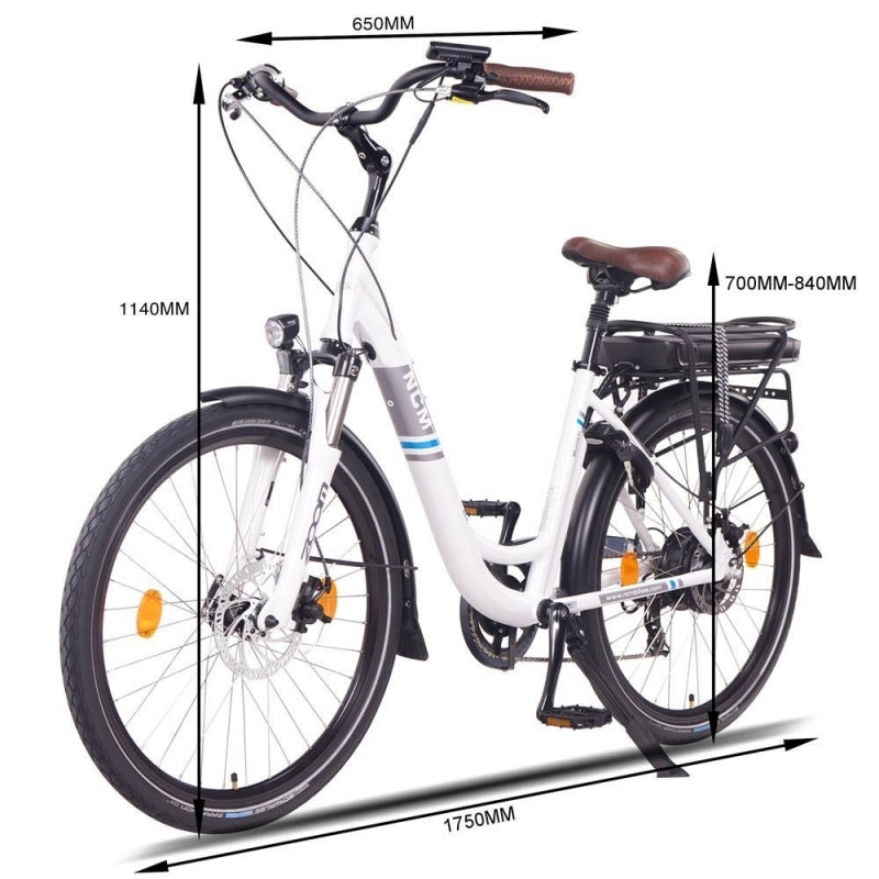 NCM Munich Electric Trekking Bike 250W, 36V 13Ah 6 Months Free Service