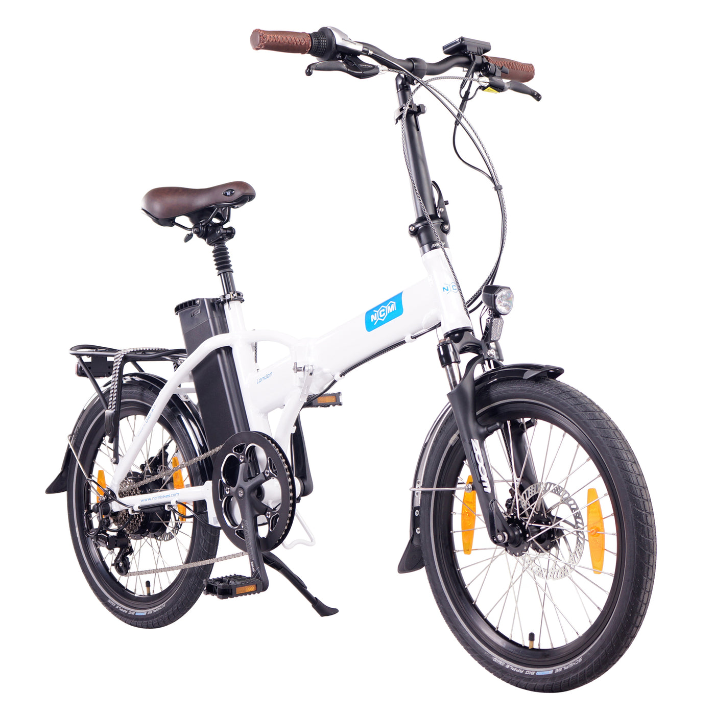 NCM London+ Folding Electric Bike 500W Motor 19Ah Battery 6 Months Free Service