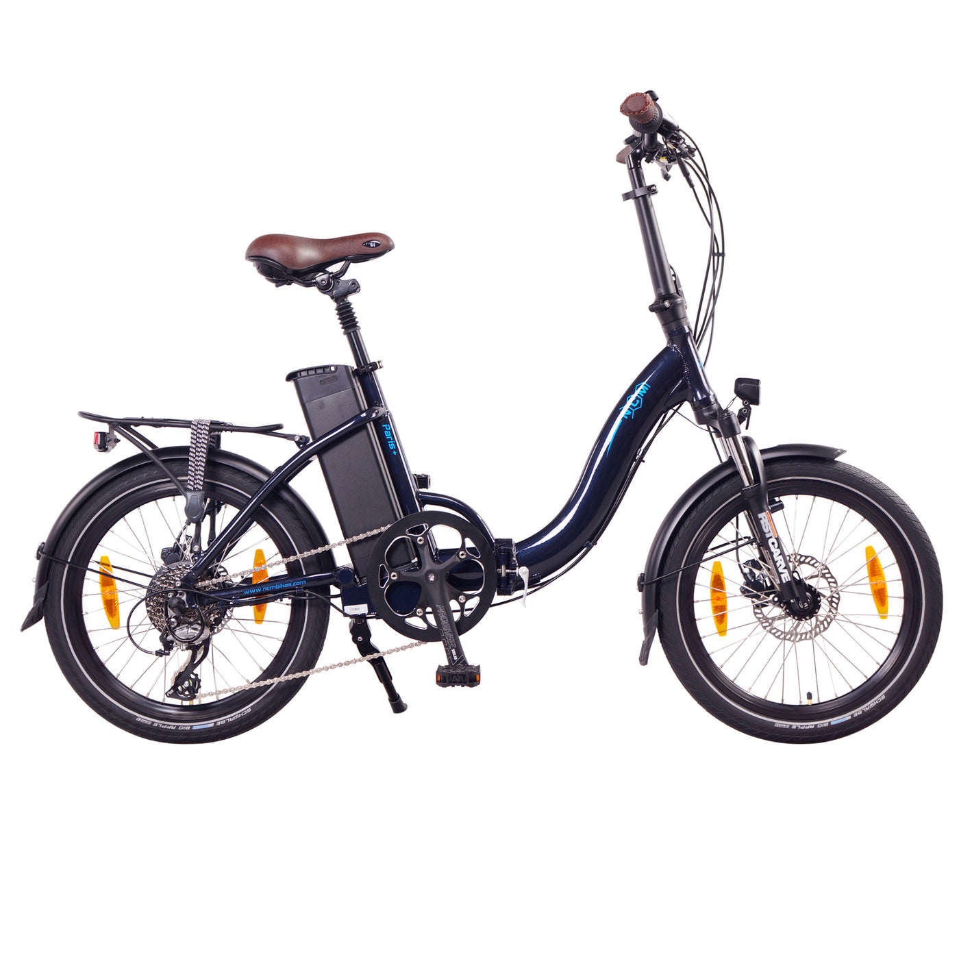 NCM Paris+ Folding Electric Bike 350W 19Ah Battery 6 Months Free Service