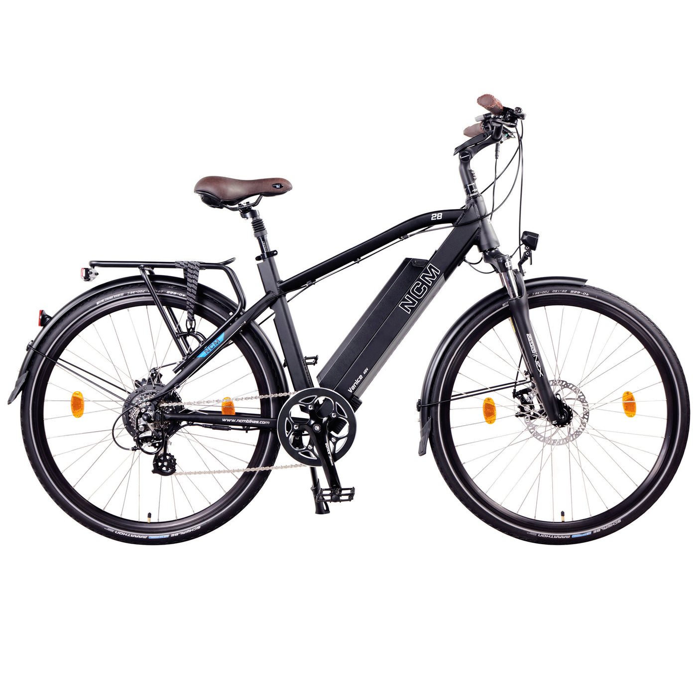 NCM Venice Trekking E-Bike, City-Bike, 250W, 48V 13Ah 624Wh Battery