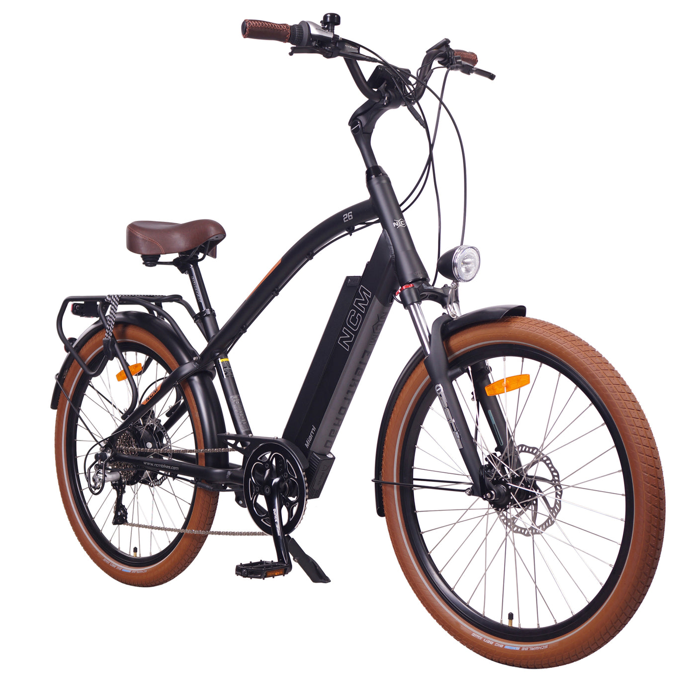 NCM Miami Cruiser Electric Bike, E-Bike, 250W-500W, 48V 16Ah 6 Months Free Service