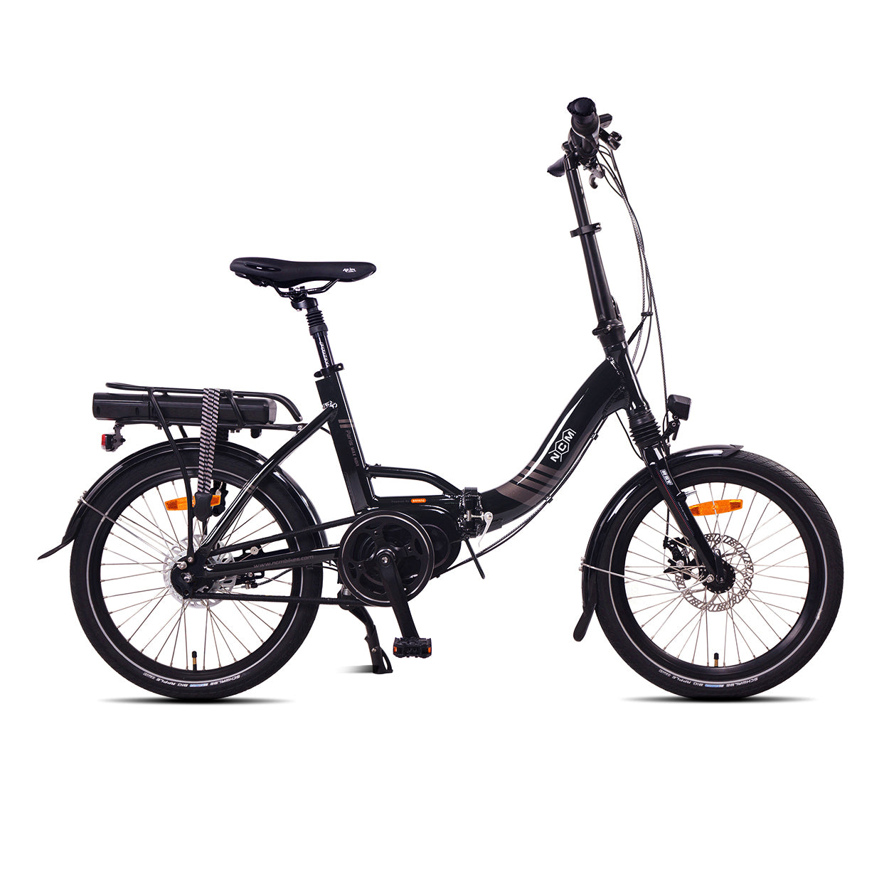 NCM Paris Max Folding E-Bike 250W-500W 36V 14Ah Battery 6 Months Free Service