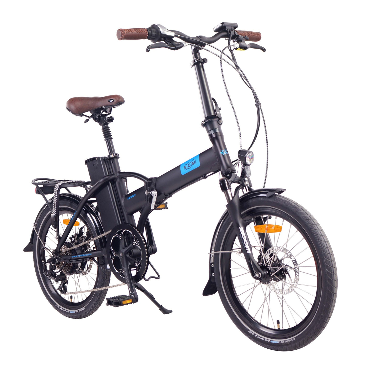 NCM London+ Folding Electric Bike 500W Motor 19Ah Battery 6 Months Free Service