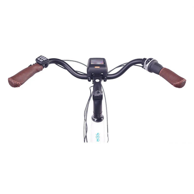 NCM Milano Max N8R Trekking E-Bike, City-Bike, 250W Motor, 36V 16Ah 576Wh Battery [White 28"]