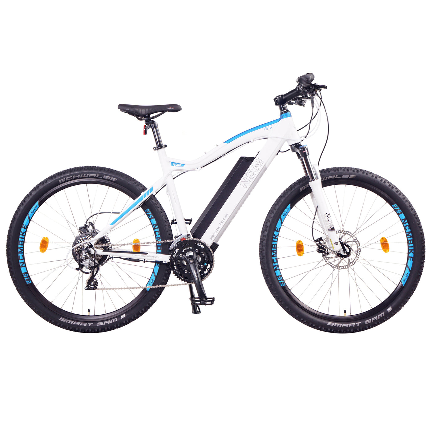 NCM Moscow Plus Electric Mountain Bike 500W Peak Motor 16Ah Battery 6 Months Free Service