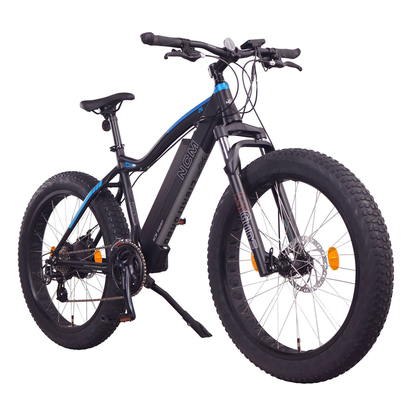 NCM Aspen Fat Electric Bike 500W Peak Motor 13Ah Battery 6 Months Free Service