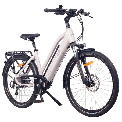 NCM T7s Step Thru Trekking E-Bike, 250W-500W, 48V 19Ah 912Wh Battery [Sand 26"]