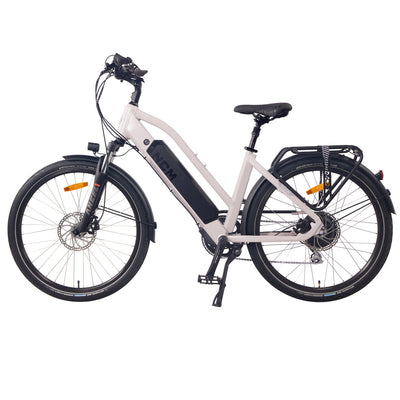 NCM T7s Step Thru Trekking E-Bike, 250W-500W, 48V 19Ah 912Wh Battery [Sand 26"]