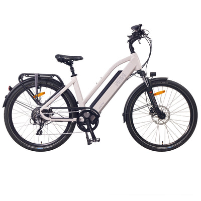 NCM T7s Step Thru Trekking E-Bike, 250W-500W, 48V 19Ah 912Wh Battery [Sand 26"]