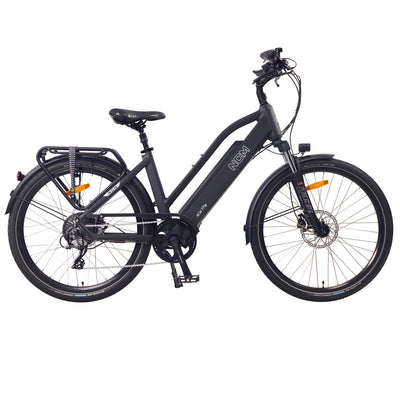 NCM T7s Step Thru Trekking E-Bike, 250W-500W, 48V 19Ah 912Wh Battery [Sand 26"]