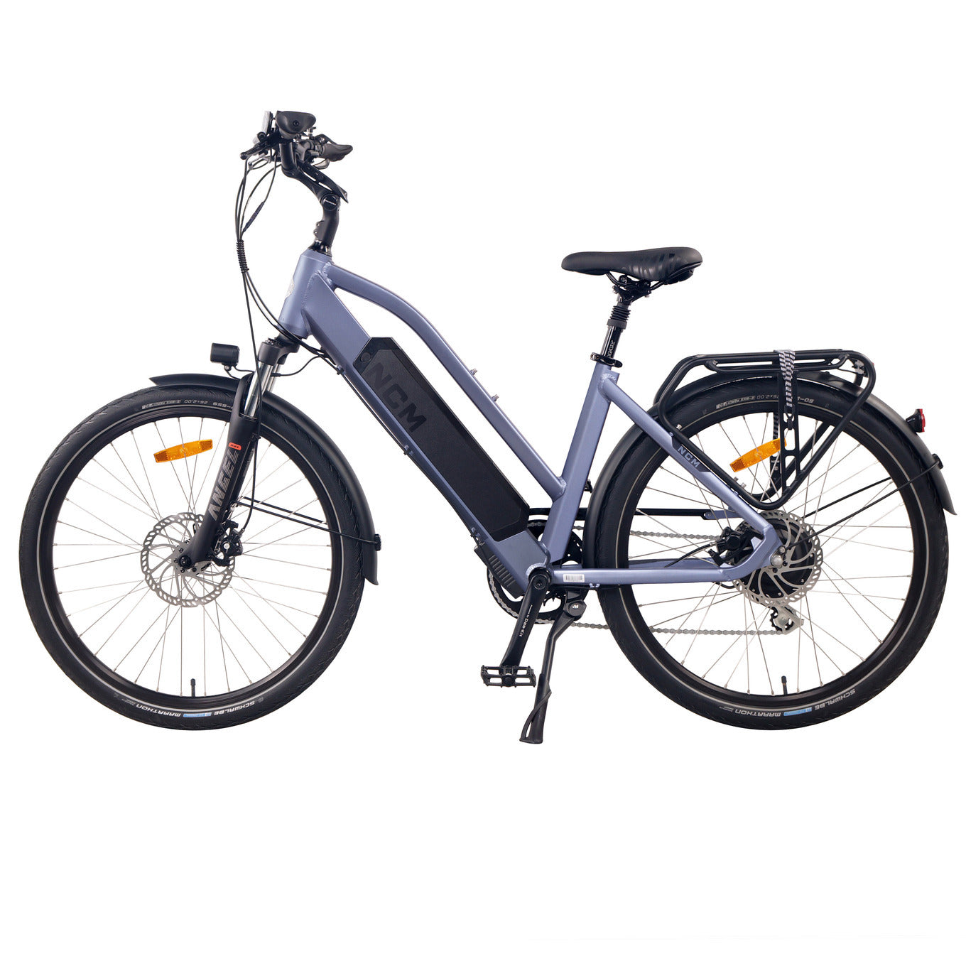 NCM T7s Step Thru Trekking E-Bike, 250W-500W, 48V 19Ah 912Wh Battery [Sand 26"]