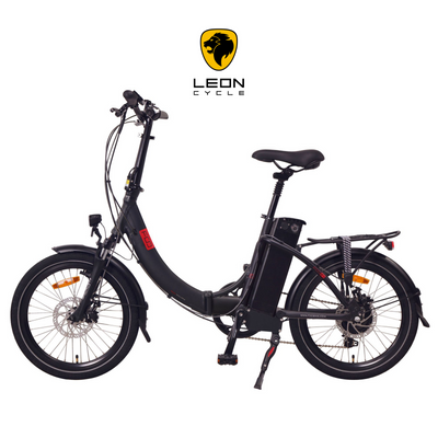 FOO F1 Folding Electric Bike, 250W-350W E-Bike, 36V 13Ah 468Wh Battery [Matt Black 20]