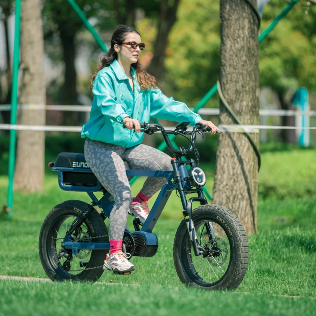 Eunorau Flash eBike 1000W Mid-Motor 16Ah Battery 6 Months Free Service