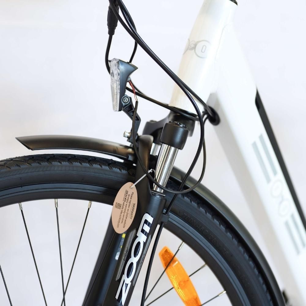 Electric Bike Veloz Forever Unisex step through 350 Watts  29"/700 Full  city equipment Six months free service - EOzzie Electric Vehicles