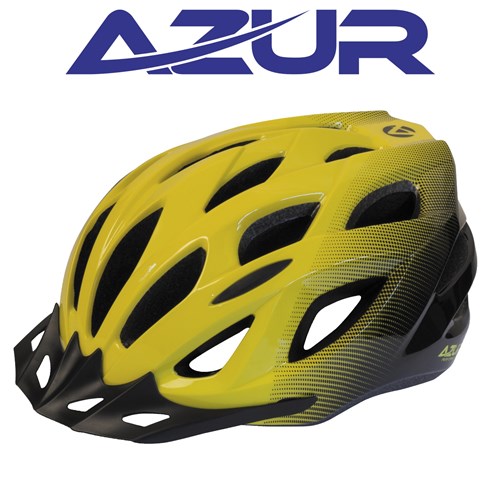 Helmet Azur L61 - Gloss Neon/Black Fade