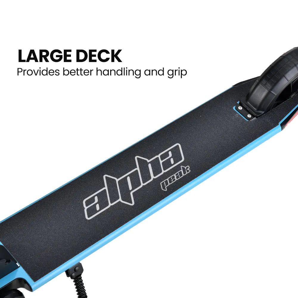 ALPHA Peak 300W Electric Scooter - Blue Power & Performance