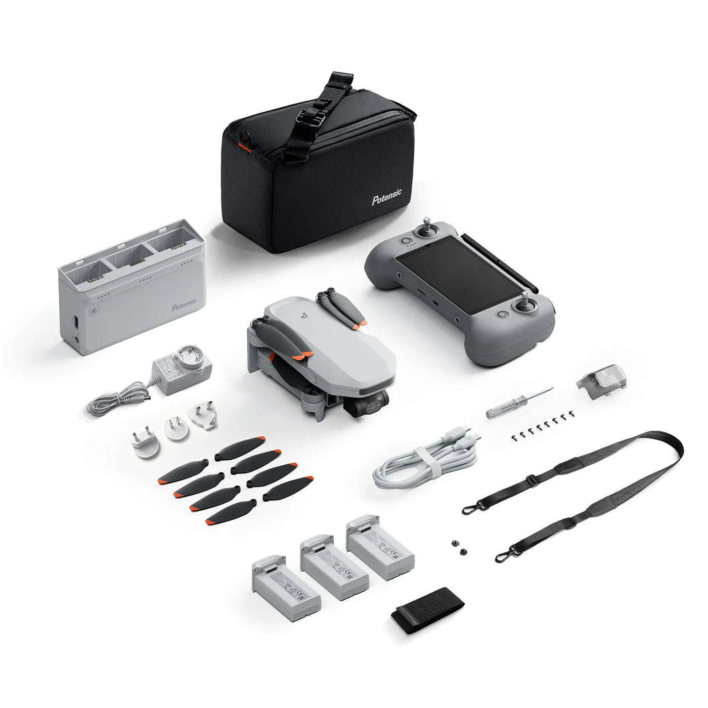 Potensic ATOM 2 with Screen Remote Fly More Combo