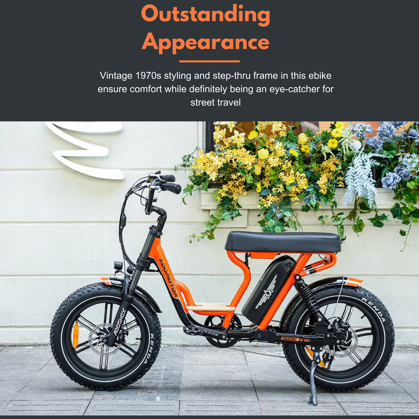 AddMotor Soletan M-66X Electric Bike 750W Samsung Battery 6 Months Free Service