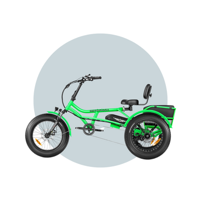 Addmotor Arisetan II M-360 Electric Trike FREE Rear Rack+Mirrors+Rear Bag 6 Months Free Service