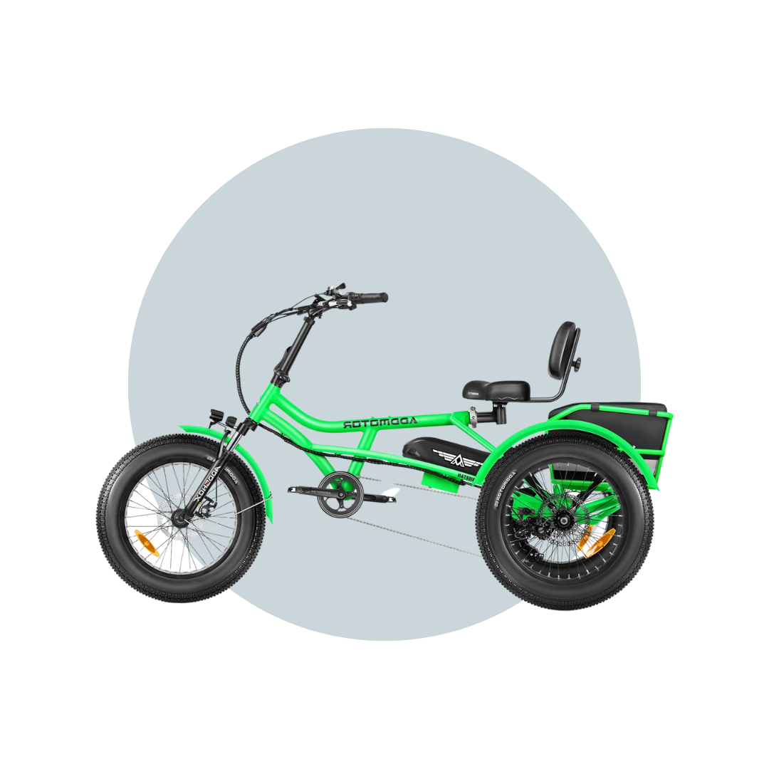 Addmotor Arisetan II M-360 Electric Trike FREE Front Rack+Mirrors+Rear Bag 6 Months Free Service