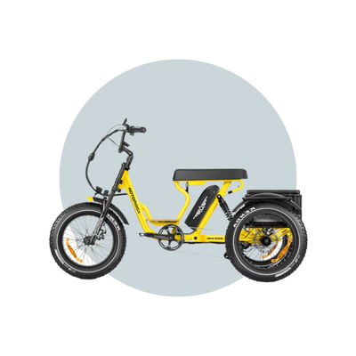 Addmotor Soletri M-366X Electric Trike Full Front and Rear Suspension 6 Months Free Service