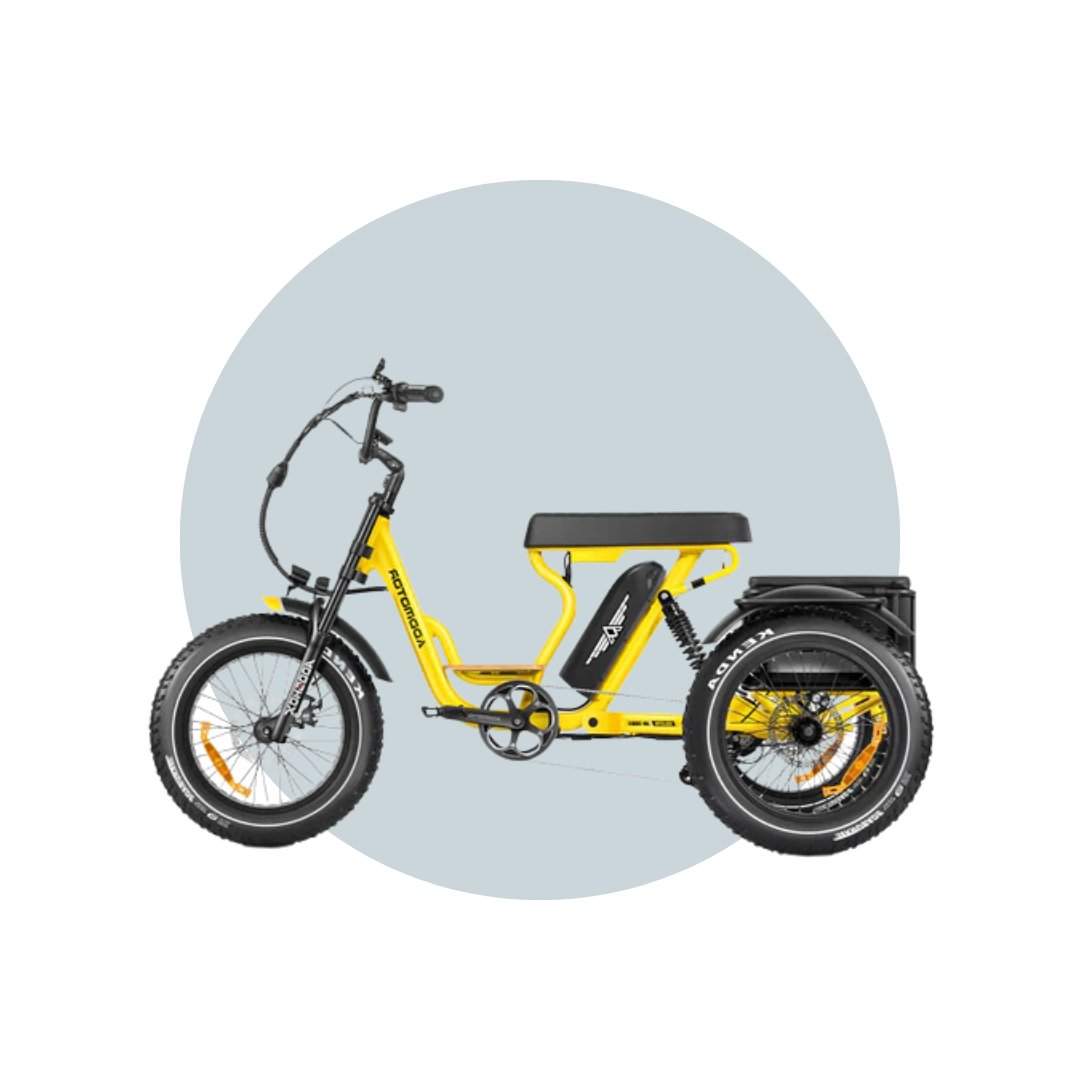 Addmotor Soletri M-366X Electric Trike Full Front and Rear Suspension 6 Months Free Service